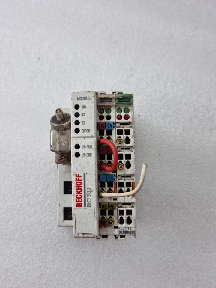 Tested BECKHOFF BK7300 MODBUS WITH KL3112 ANALOG INPUT (I/O ERROR)